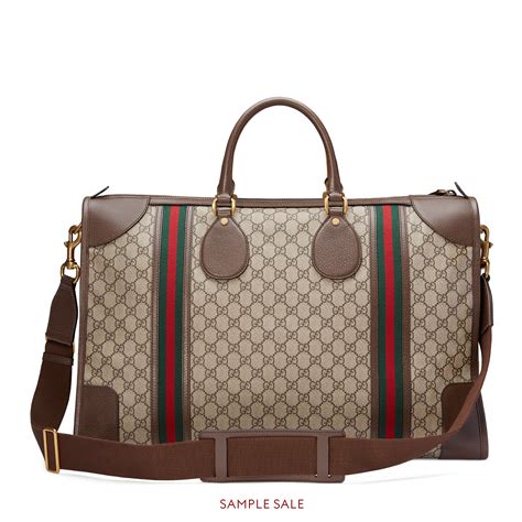 guccie duffle bag|gucci duffle bag used.